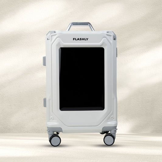 LED Trolley Bag (White)