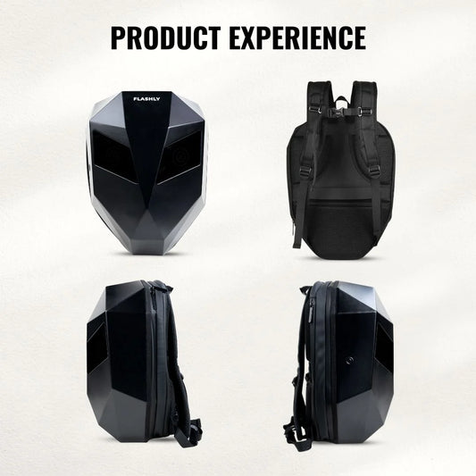 FLASHLY TITAN - LED Backpack for Travel Enthusiasts