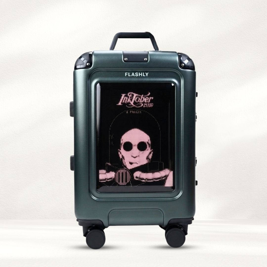 LED Trolley Bag (Green)