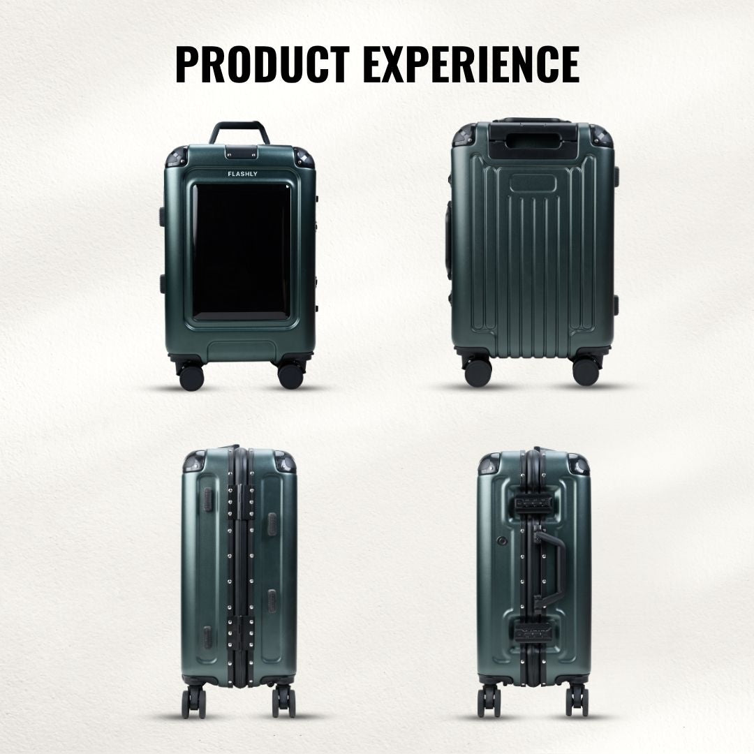 LED Trolley Bag (Green)