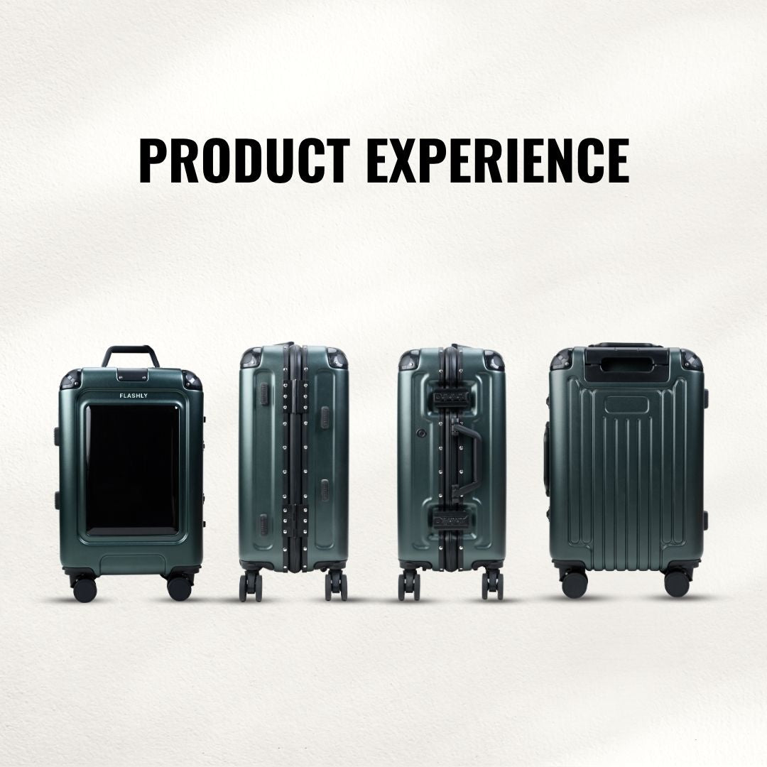 LED Trolley Bag (Green)