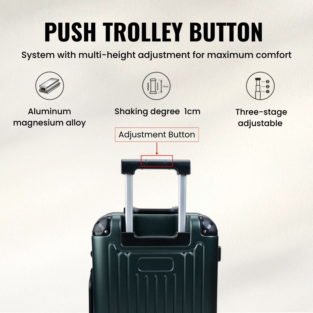 LED Trolley Bag (Green)