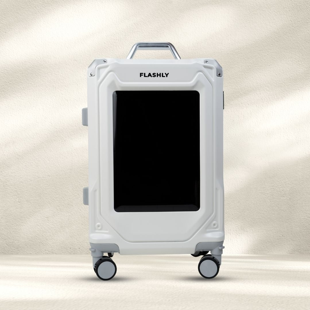 LED Trolley Bag (White)