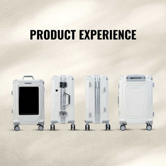 LED Trolley Bag (White)