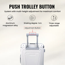 LED Trolley Bag (White)
