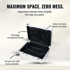 LED Trolley Bag (White)