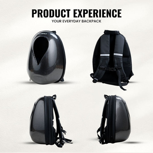 FLASHLY LED Ocean Carbon Backpack