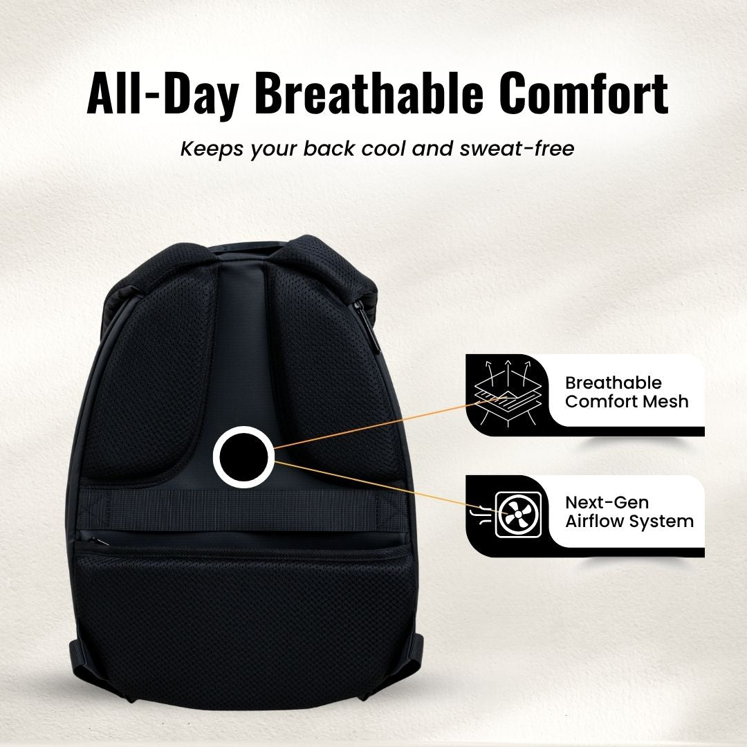 FLASHLY LED Ocean Carbon Backpack