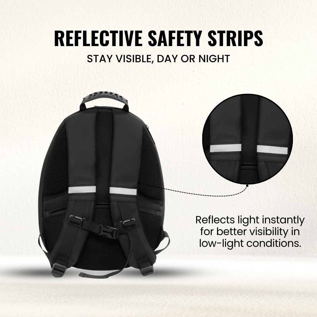 FLASHLY LED Ocean Carbon Backpack