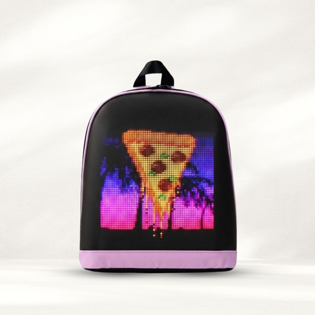 LED Pixel Max Backpack – Pink