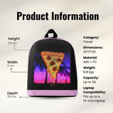 LED Pixel Max Backpack – Pink