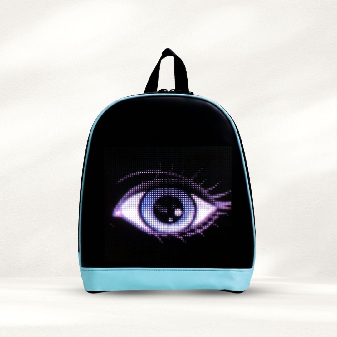 LED Pixel Max Backpack – Blue