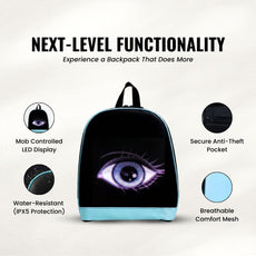 LED Pixel Max Backpack – Blue