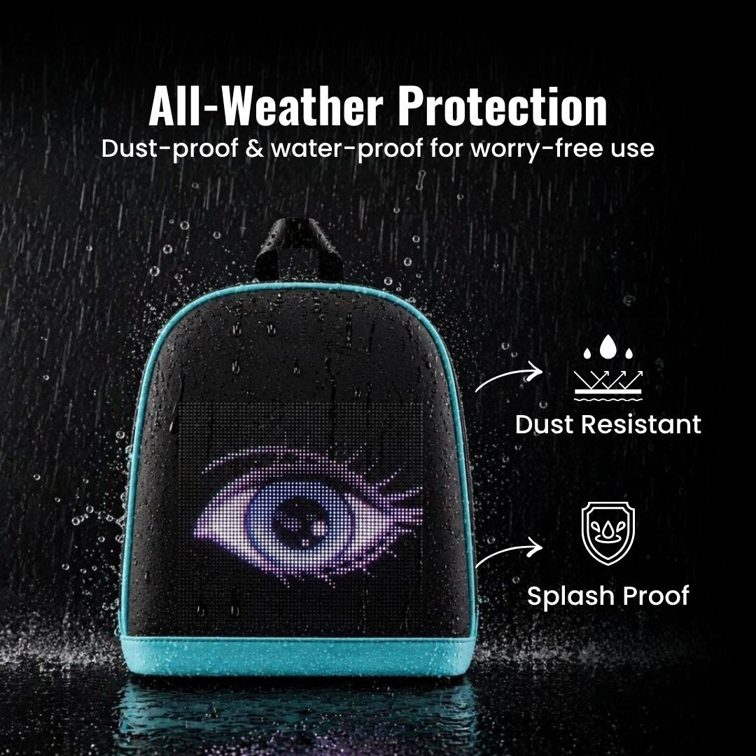 LED Pixel Max Backpack – Blue
