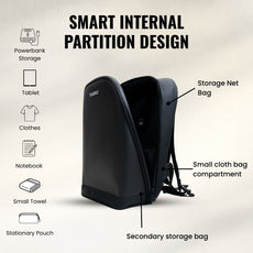 LED Pixel Max Backpack – Black
