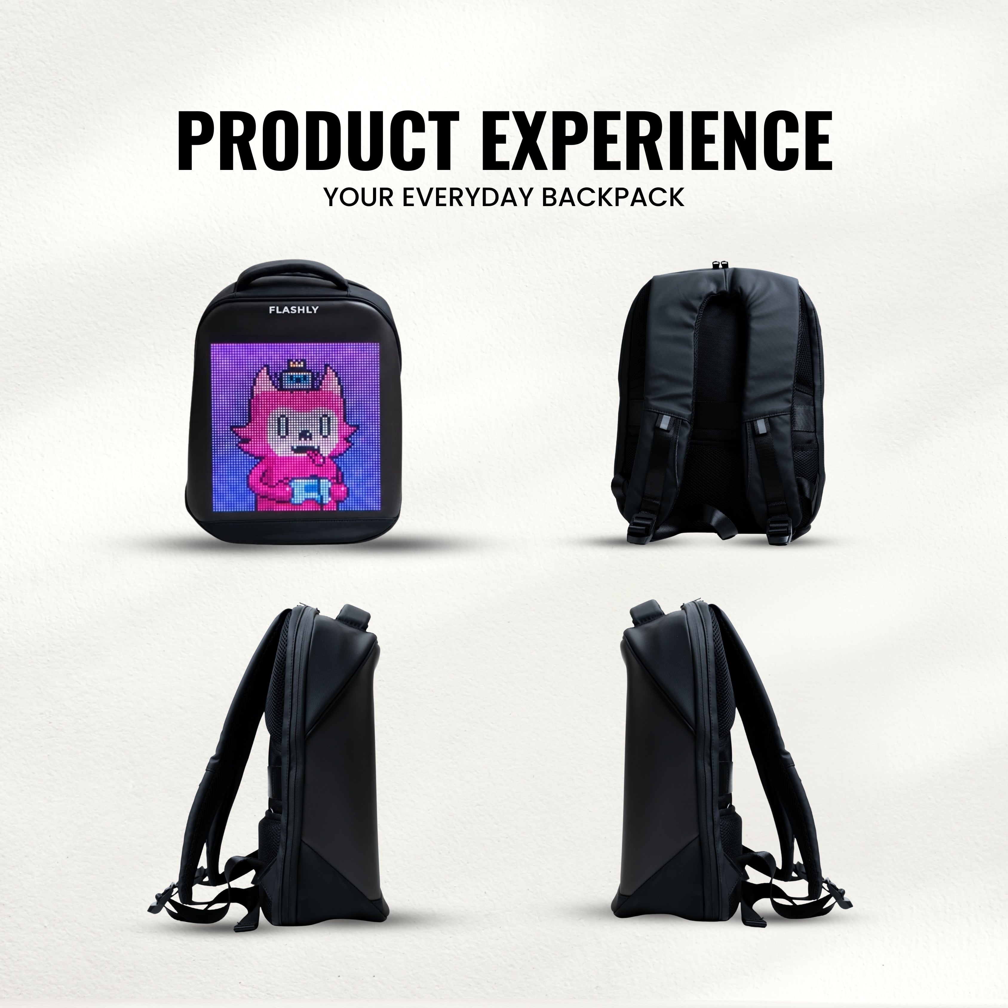 FLASHLY LED Pixel Air Backpack