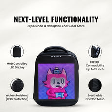 FLASHLY LED Pixel Air Backpack