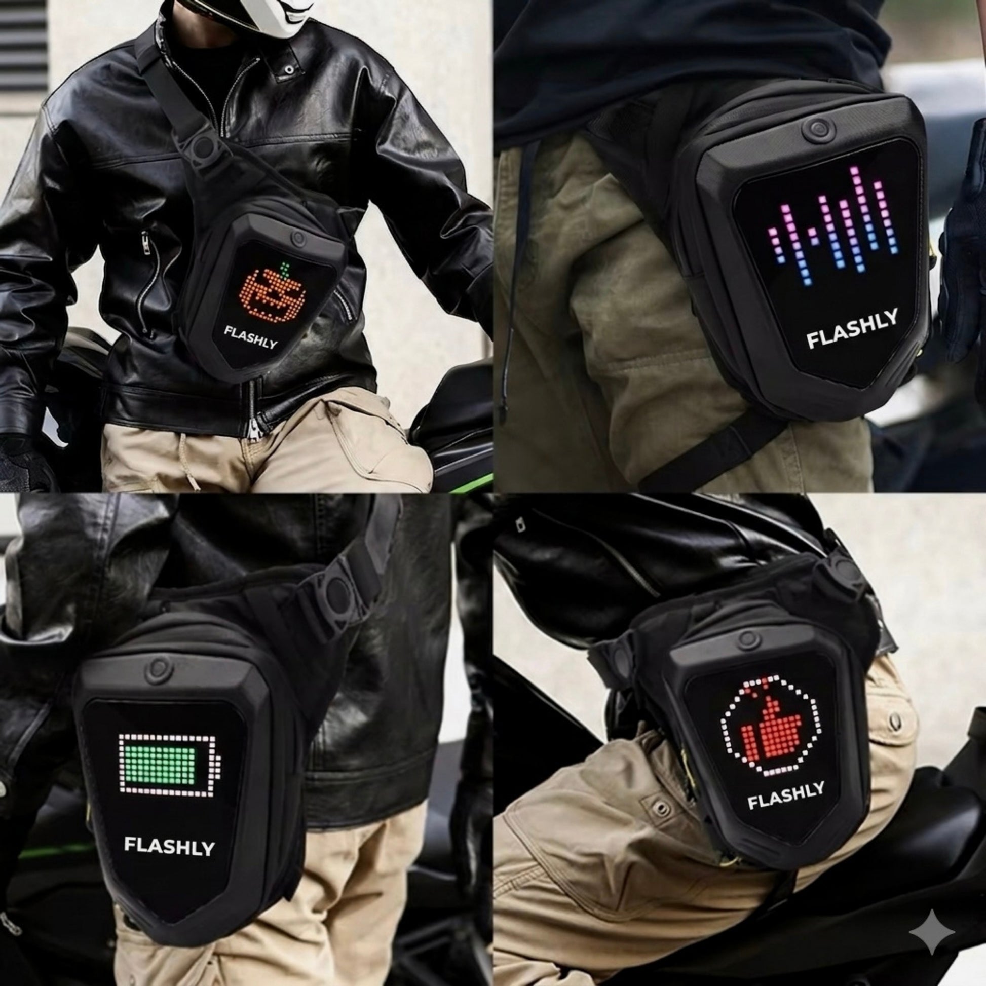 FLASHLY LED Ranger - Thigh Pouch / Sling Bag