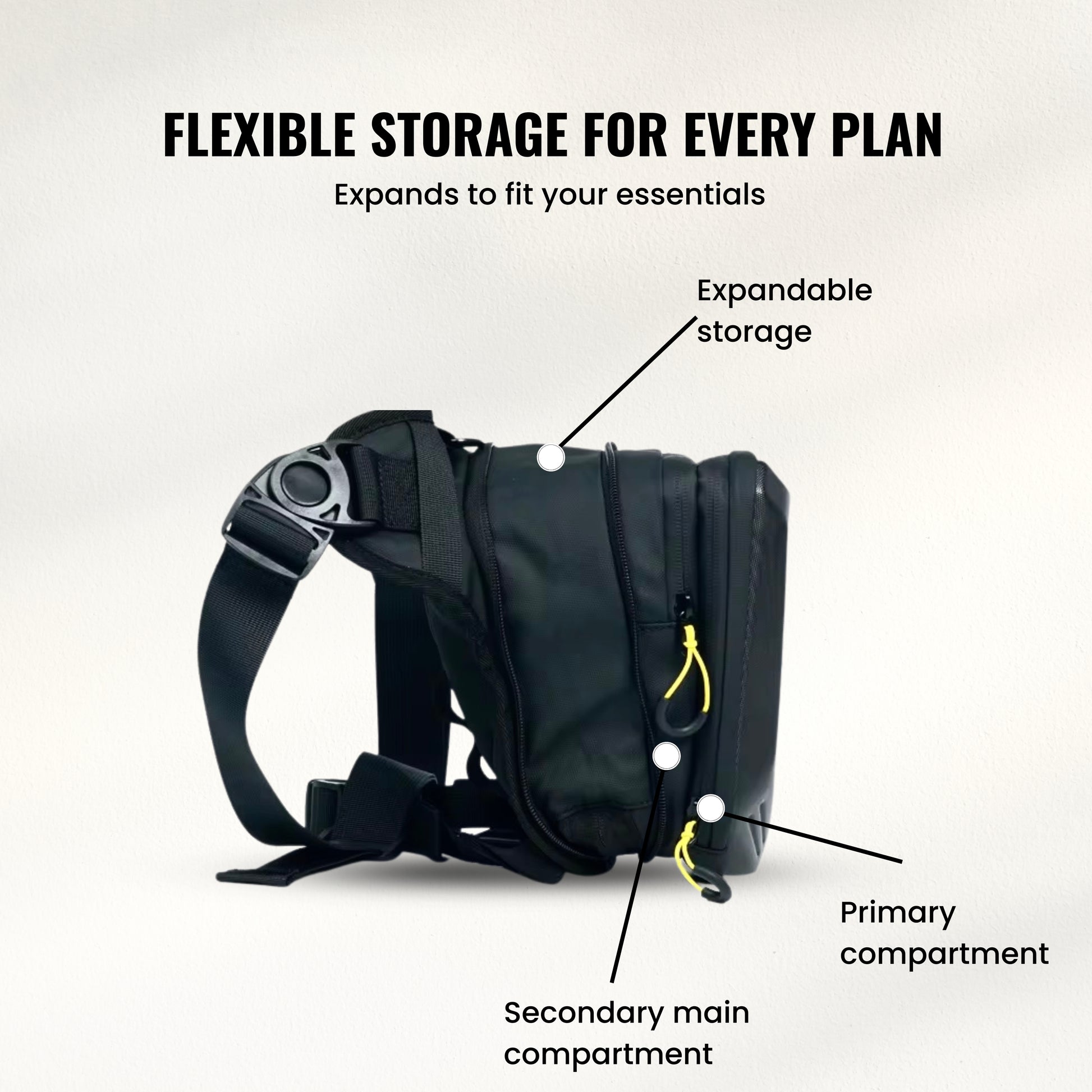 FLASHLY LED Ranger - Thigh Pouch / Sling Bag