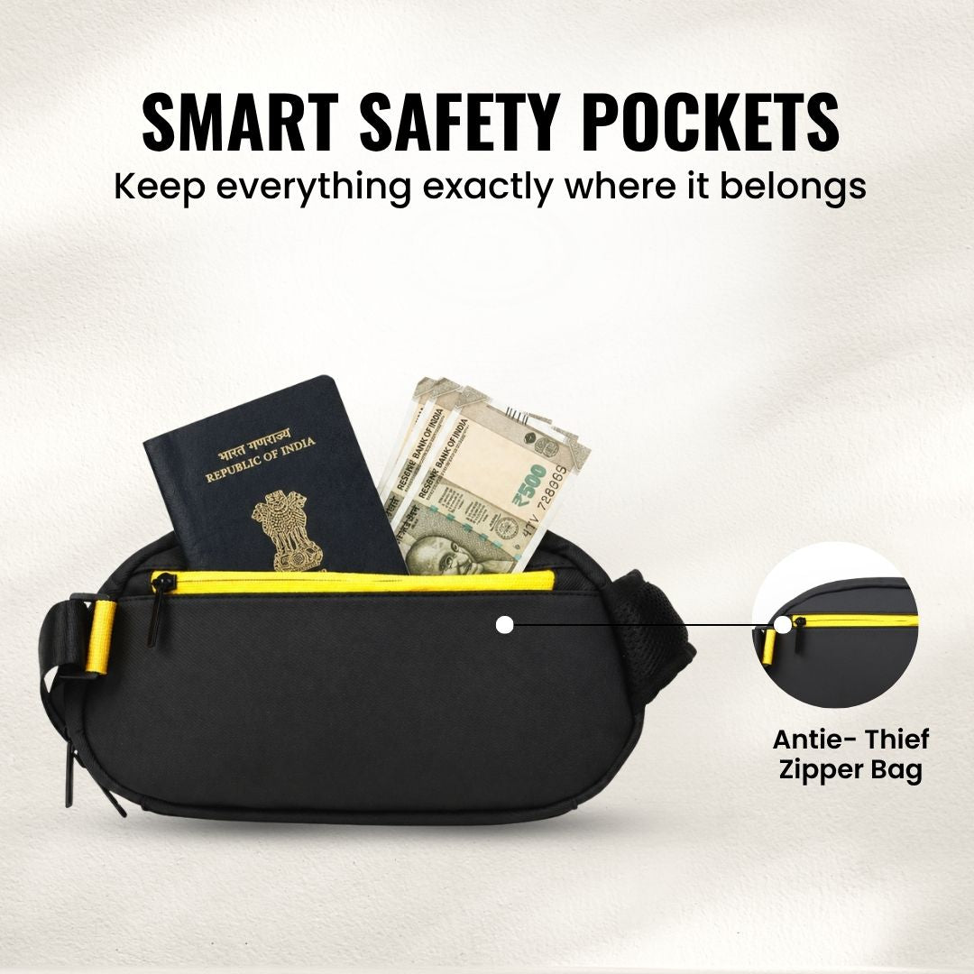 FLASHLY ORBIT - LED Fanny Bag