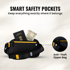FLASHLY REBEL - LED Fanny Bag