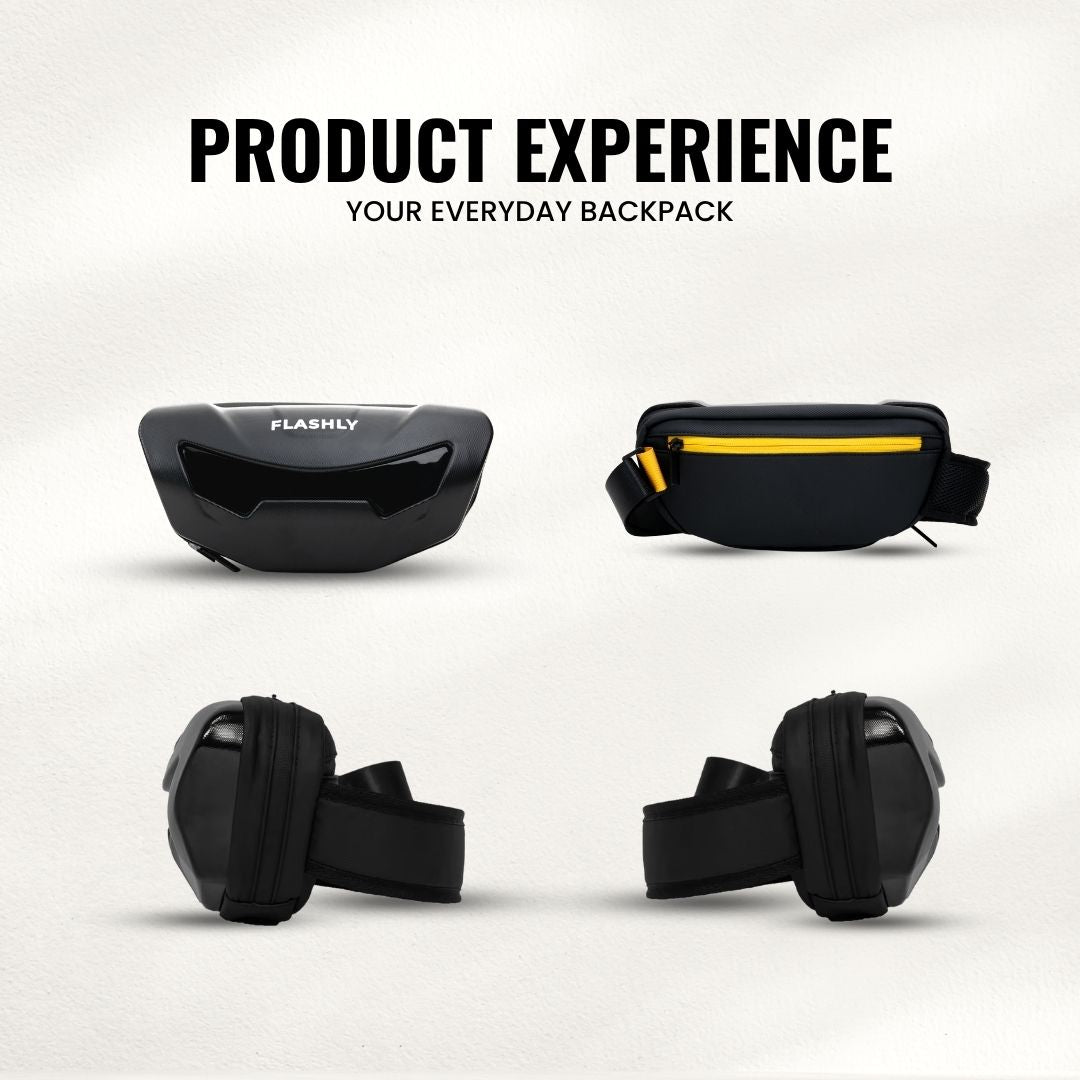 FLASHLY SHADOW BELT - LED Fanny Bag