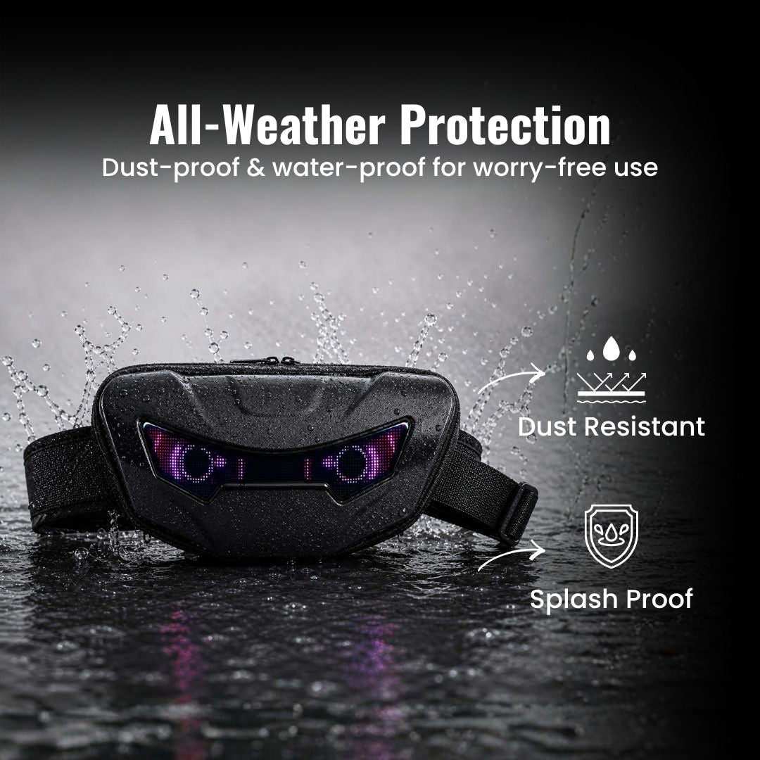 FLASHLY SHADOW BELT - LED Fanny Bag