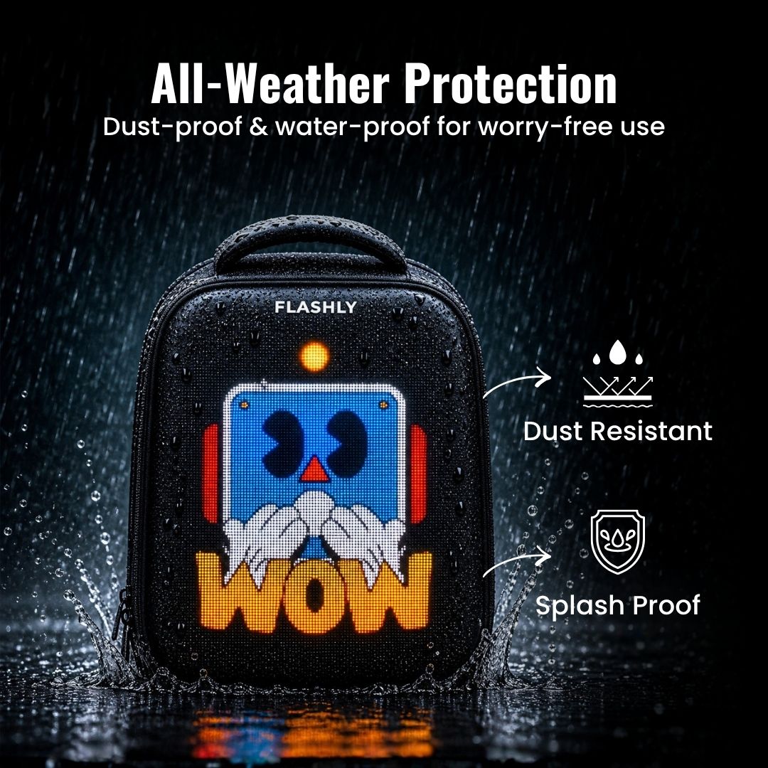 FLASHLY Pixel Pro HD Backpack