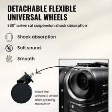 FLASHLY OBSIDIAN - Smart LED Cabin Trolley