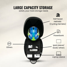 FLASHLY LED Ocean Graffix Backpack