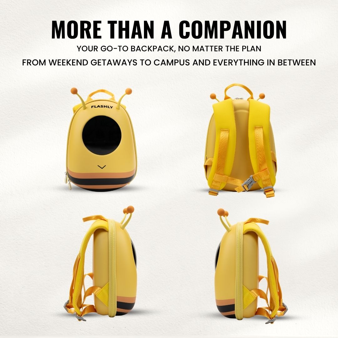 The LED Glowbee Backpack