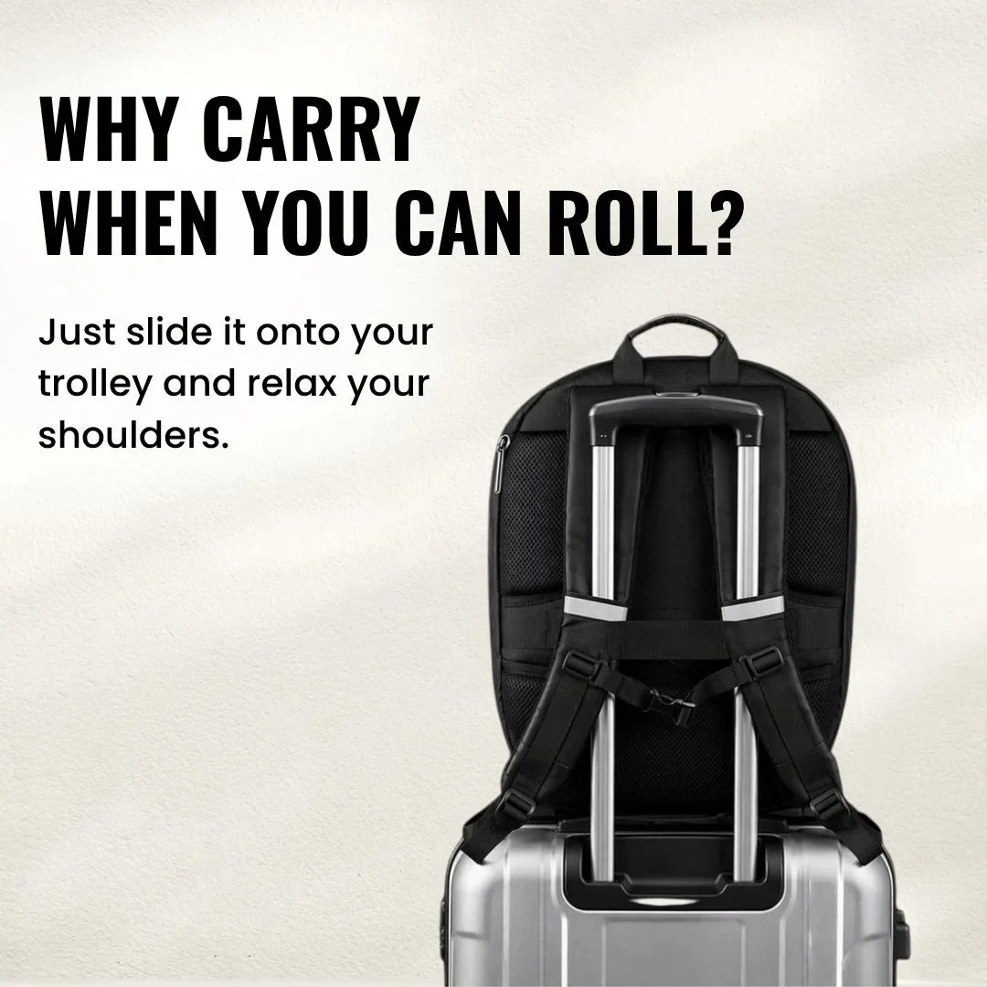 FLASHLY AURA (with speakers) - LED backpack for Travel Enthusiasts