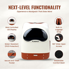 LED backpack for kids - CAT EYE