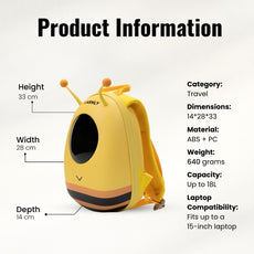 The LED Glowbee Backpack