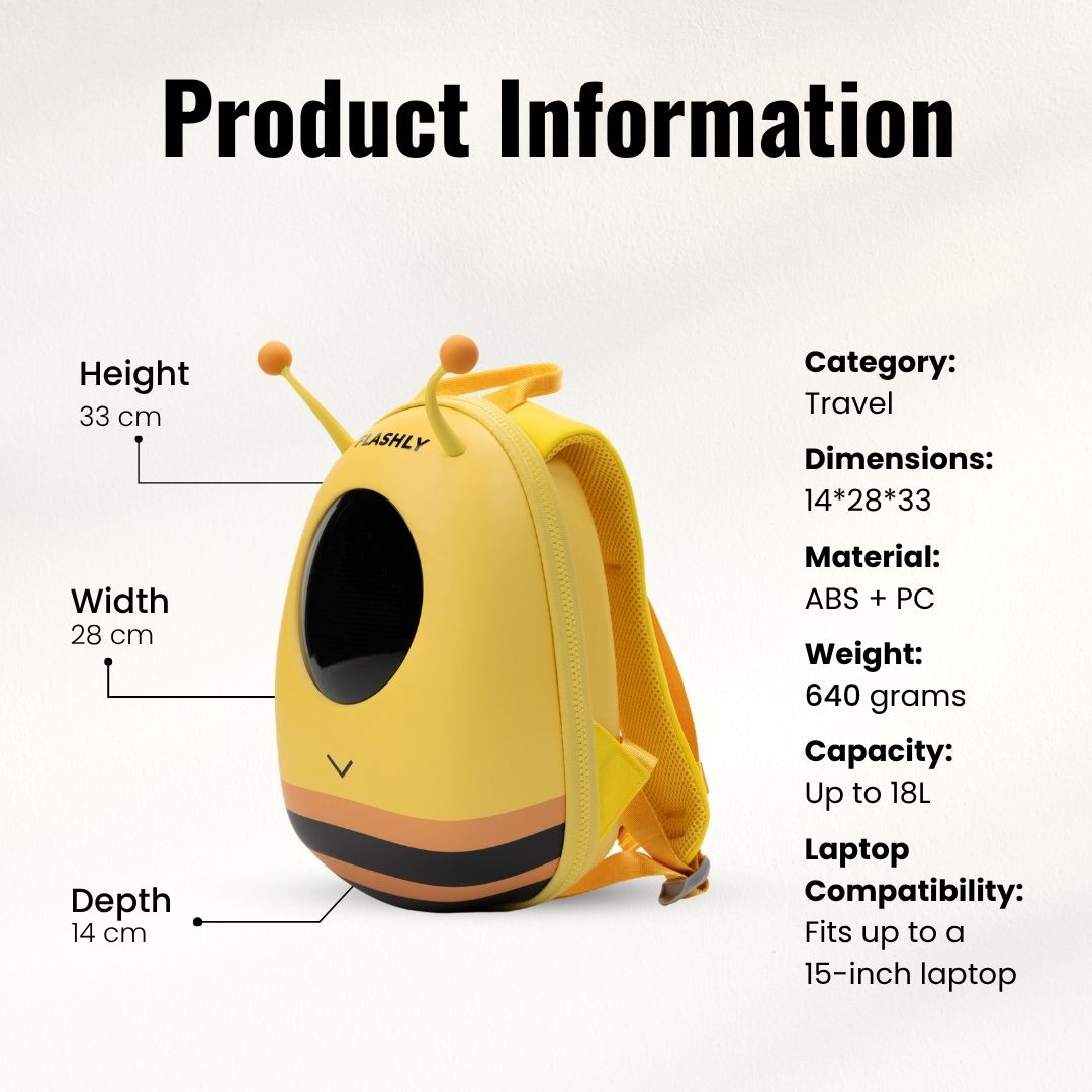 The LED Glowbee Backpack