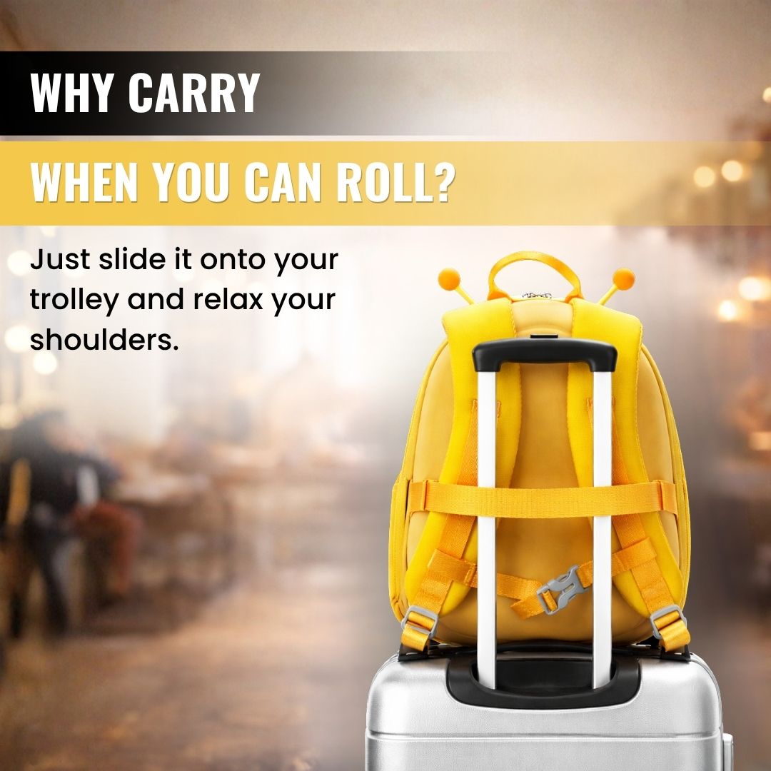 The LED Glowbee Backpack