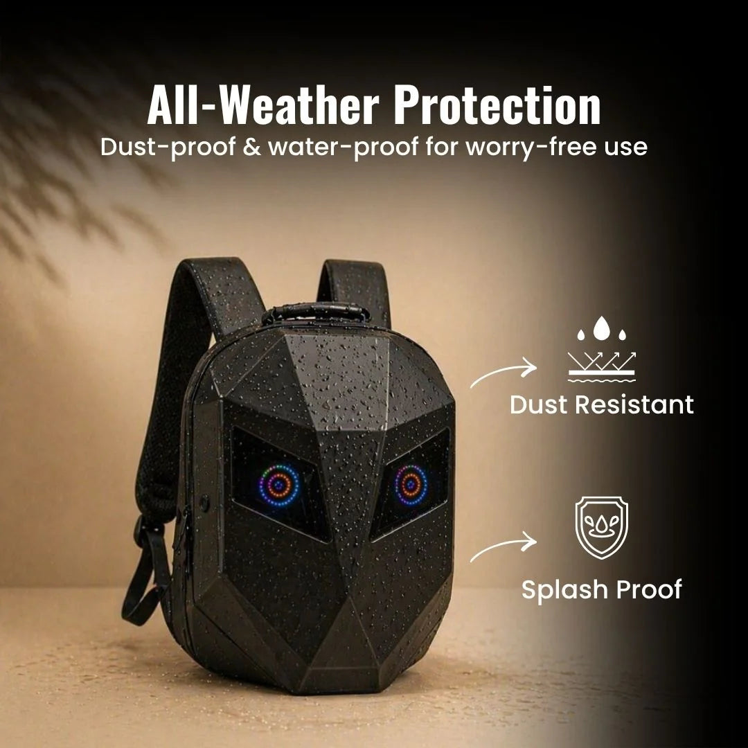 FLASHLY TITAN - LED Backpack for Travel Enthusiasts