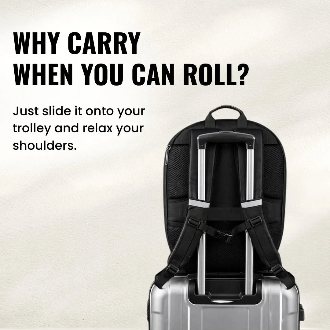 FLASHLY TITAN - LED Backpack for Travel Enthusiasts