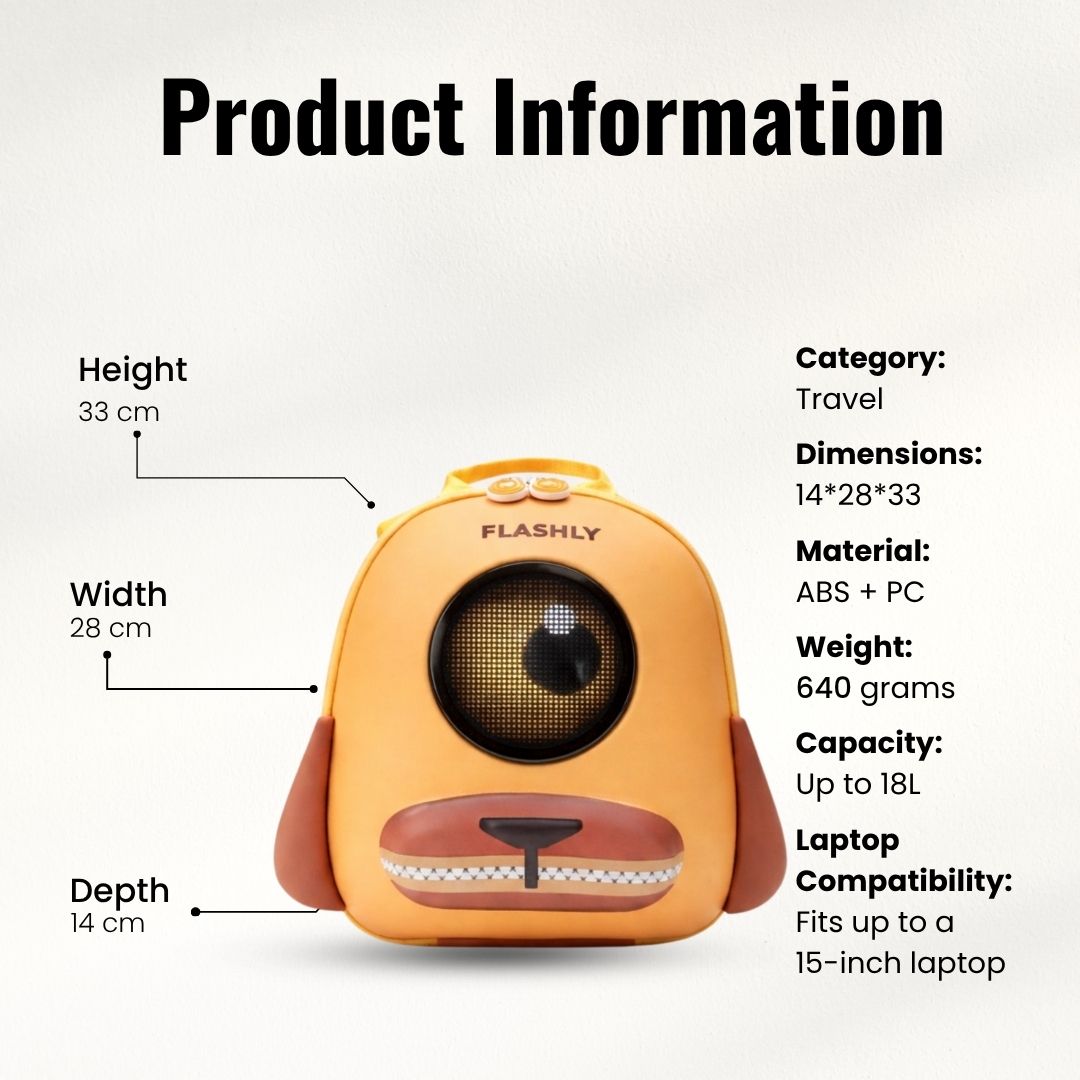 LED Backpack for Kids — WOOFY