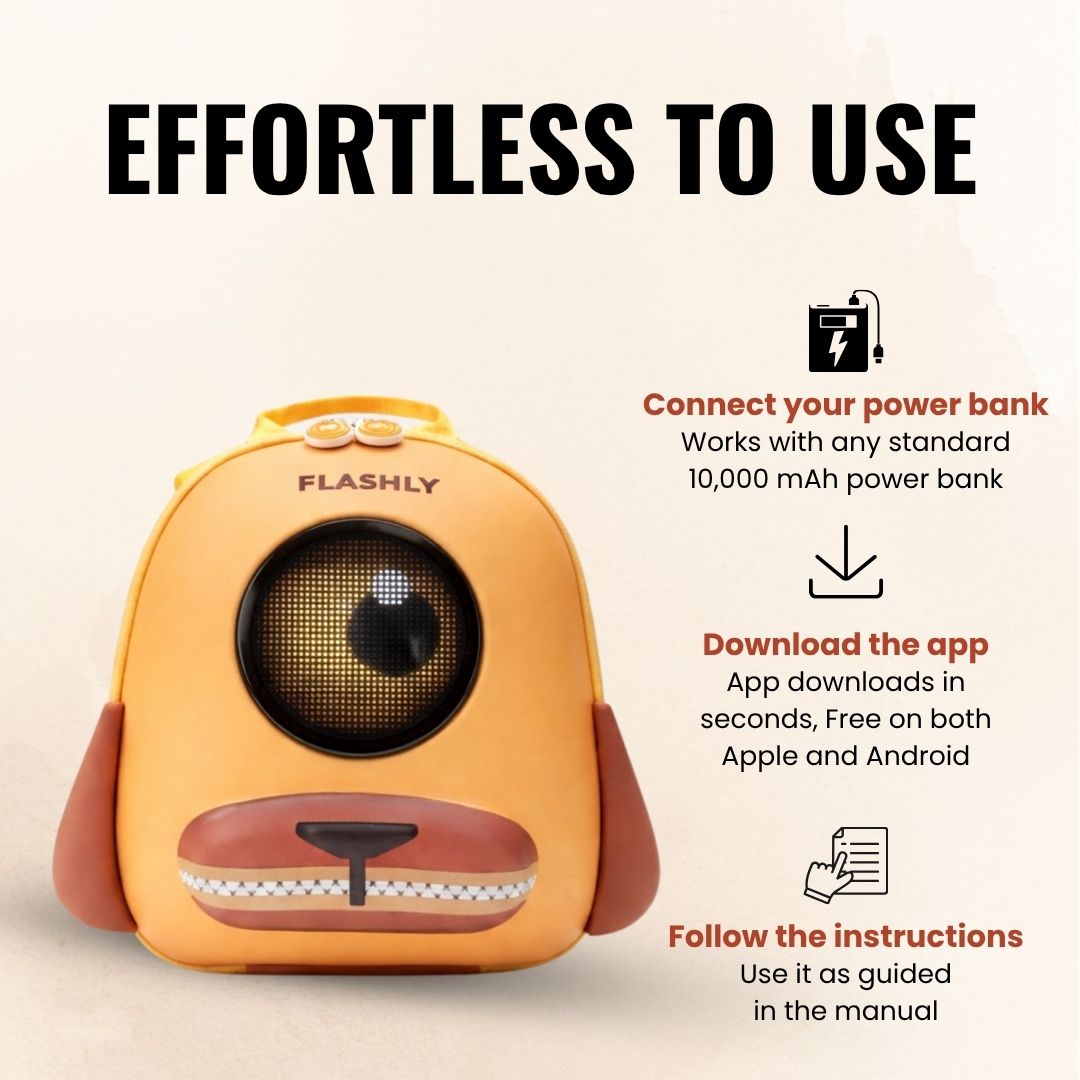 LED Backpack for Kids — WOOFY