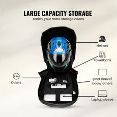 FLASHLY AURA (with speakers) - LED backpack for Travel Enthusiasts