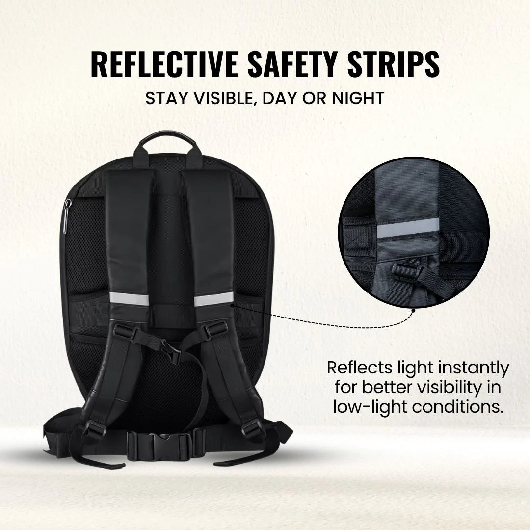 FLASHLY TITAN - LED Backpack for Travel Enthusiasts