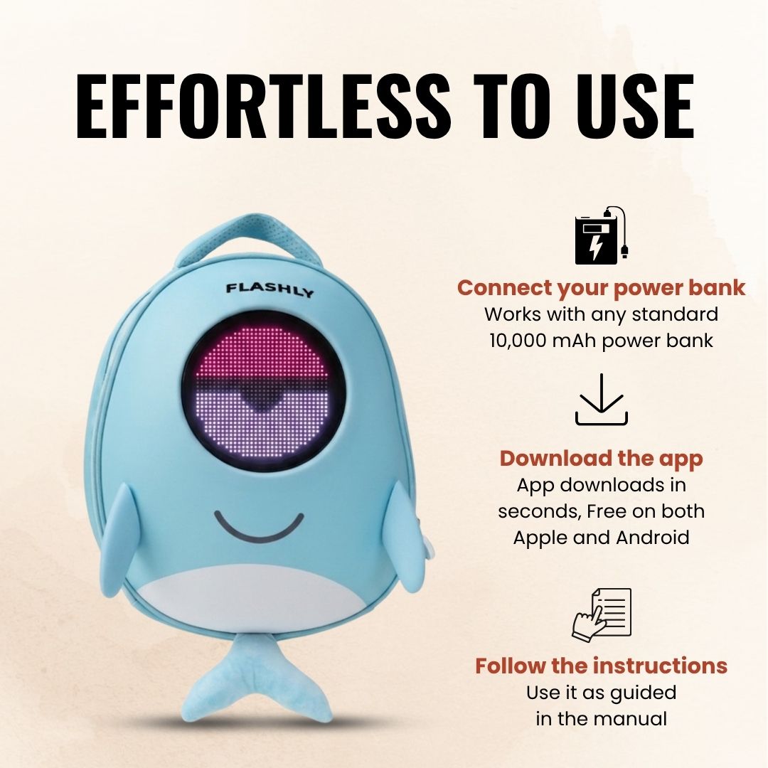LED Backpack for Kids — DOLFI