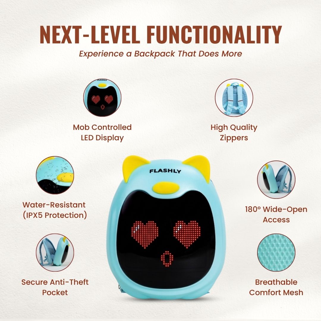 LED Backpack for Kids — GLOWPOP
