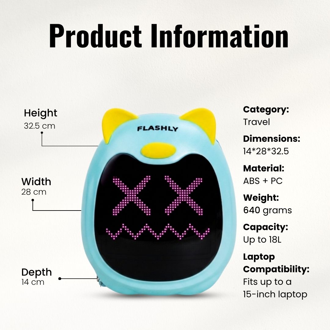 LED Backpack for Kids — GLOWPOP