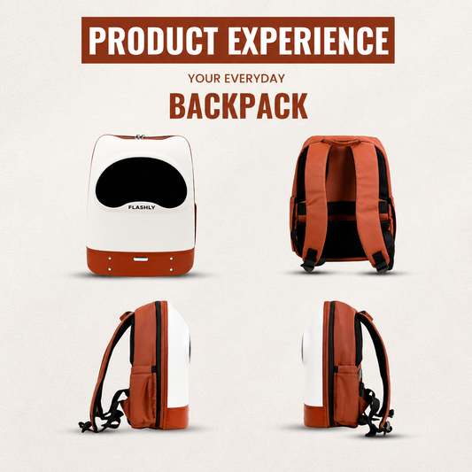 FLASHLY LUNA - Unisex LED Backpack for Kids and Adults