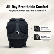 FLASHLY TITAN - LED Backpack for Travel Enthusiasts