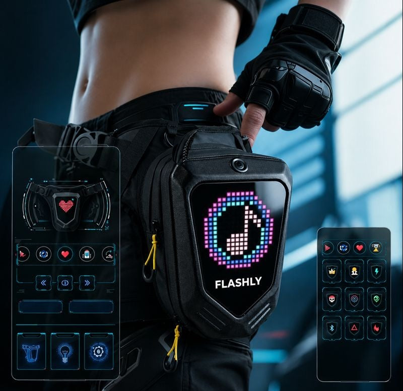 FLASHLY LED Ranger - Thigh Pouch / Sling Bag