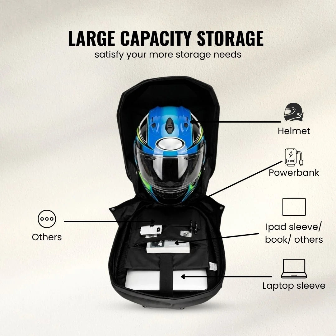 FLASHLY TITAN - LED Backpack for Travel Enthusiasts