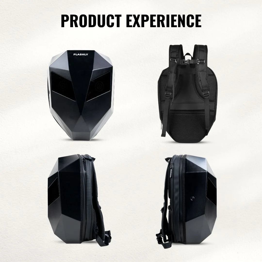 FLASHLY TITAN - LED Backpack for Travel Enthusiasts